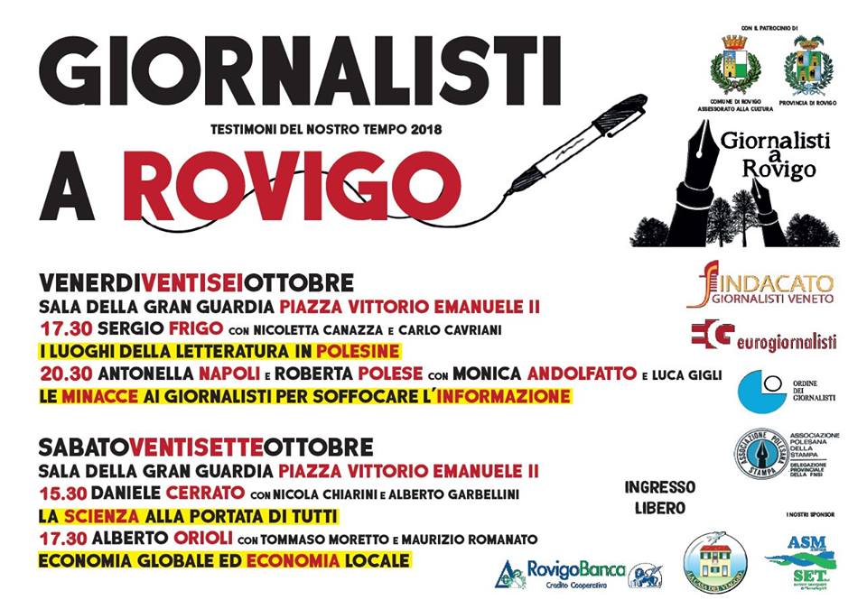Giornalisti a Rovigo
